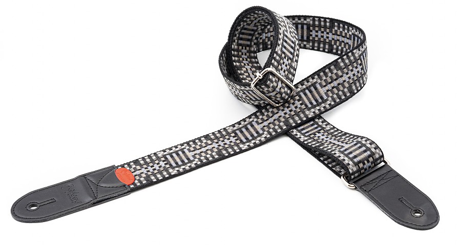Model PIXELS BLACK classic strap 4 cm wide and made of high quality fabric.
